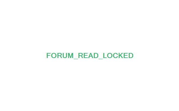 No new posts [ Locked ]